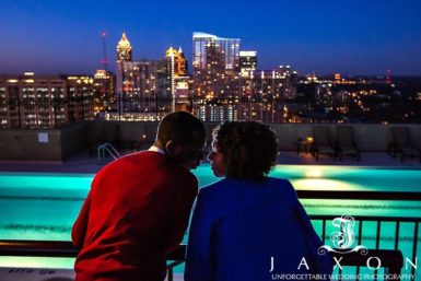 Read more about the article Georgian Terrace Hotel Engagement Session | Marie & Durran
