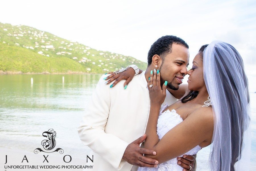 USVI Destination wedding beach portraits